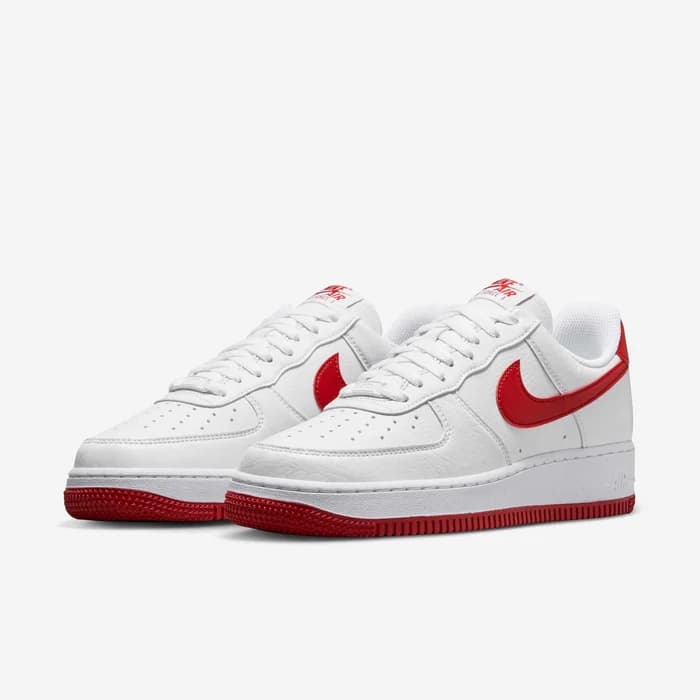 Nike Air Force 1 Low White University Red